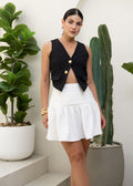Falda Cristal Cruda