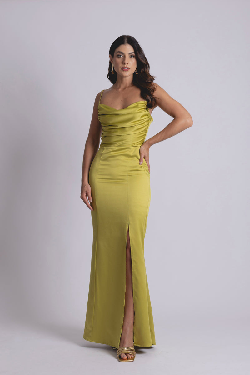 Vestido Pistacho Alana