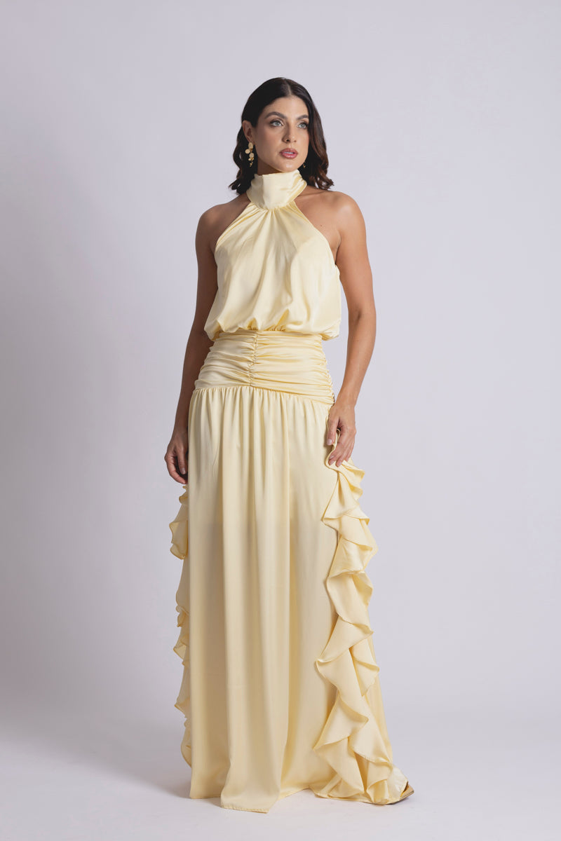 Vestido Blossom Amarillo